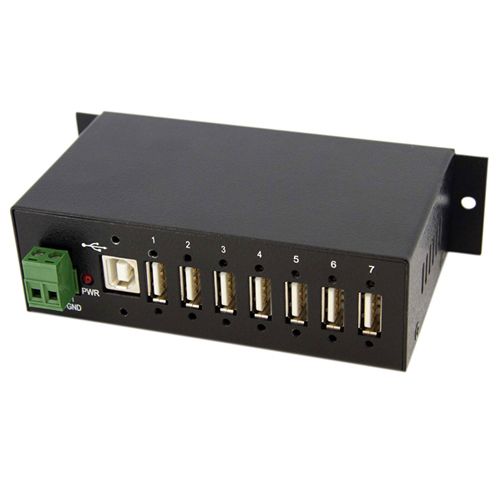 Startech ST7200USBM 7-port USB 2.0 extern ohne Netzteil schwarz