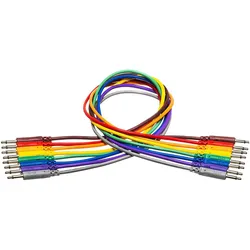 Hosa CMM-890 - Patch Cables 8pcs. 90cm (0.90 m), Audiokabel