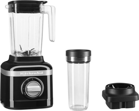 KitchenAid 5KSB1330EOB, Tischplatten-Mixer, 1,4 l, Pulsfunktion, Eis-Crusher, 0,91 m, 650 W