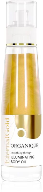 Organique Eternal Gold Smoothing Therapy Dry Body Oil with glitter 100 ml