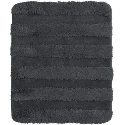 Diaqua, Badteppich, Badteppich Cambio 55 x 65 cm, Anthrazit (65 x 55 cm)
