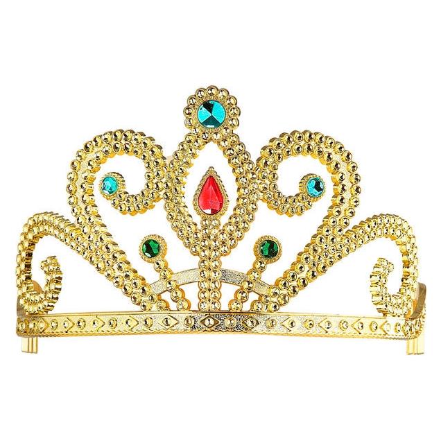 Widmann Diadem gold mit Schmucksteinen (1056)