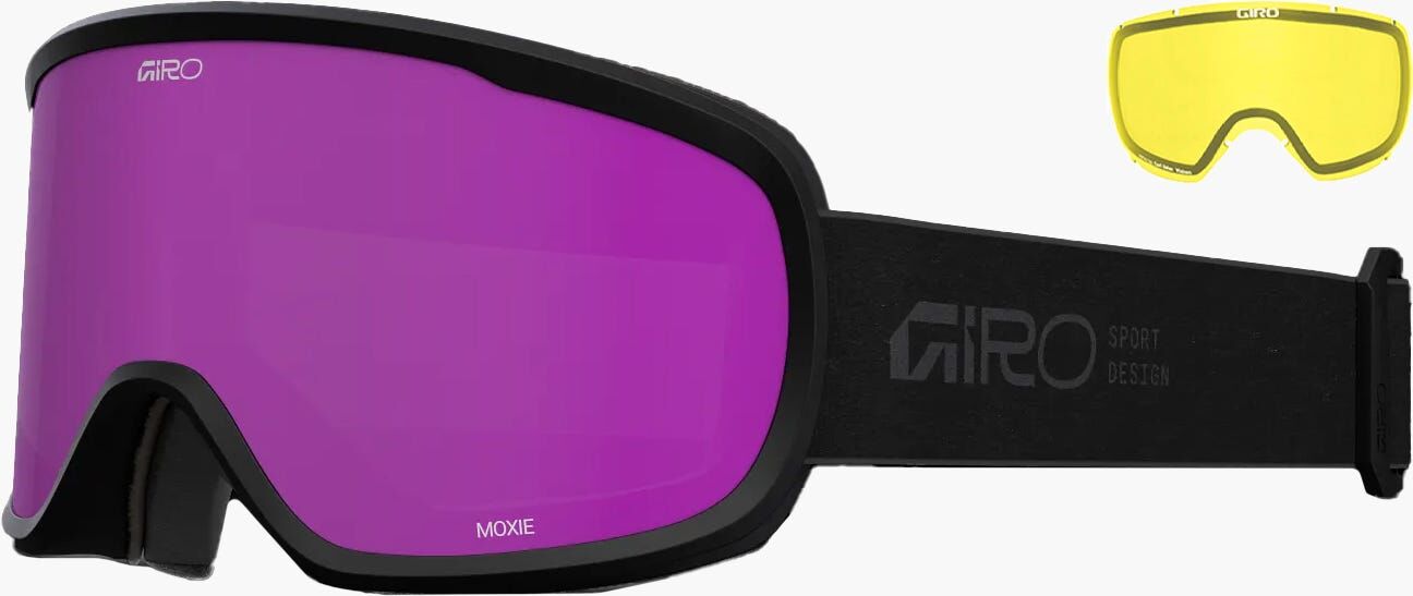Giro Moxie STACKED BLACK AMBPINK One Size