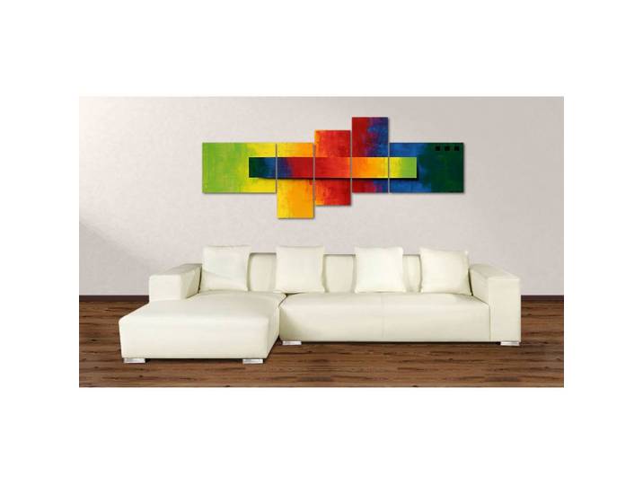 Bild Facets of a Rainbow Baumwollstoff Multicolor 210 x 80 x 2cm