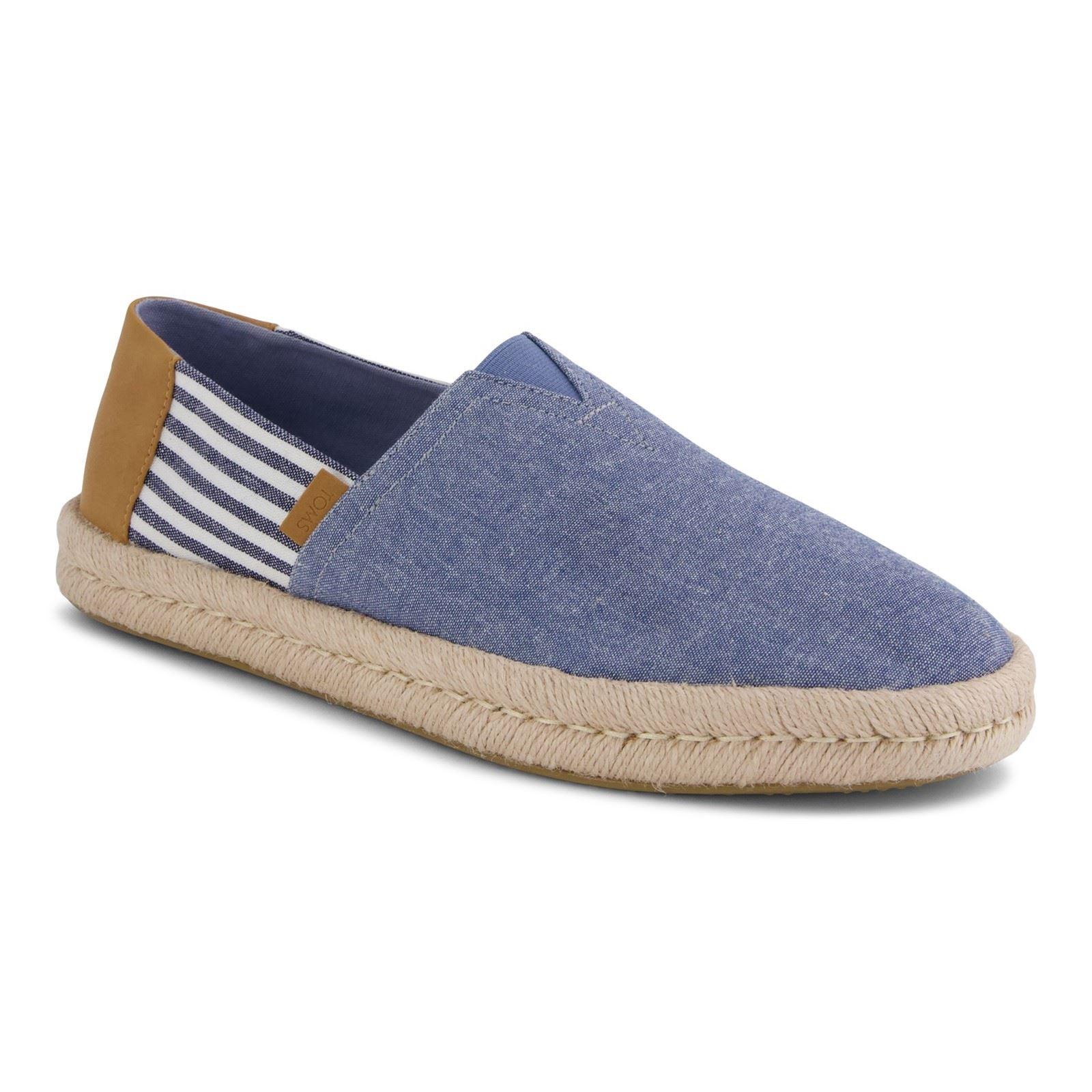 TOMS Alpargata Rope 2.0 Textil Herren Marineblau Espadrilles