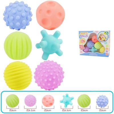 Uplifted Finds Textured Multi Sensory Baby Touch Ball Set macarone Box