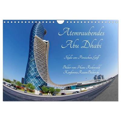Atemraubendes Abu Dhabi - Idylle am Persischen Golf (Wandkalender 2026 DIN A4 quer), CALVENDO Monatskalender