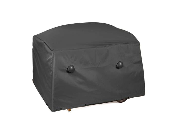 Oviala - Housse barbecue noire 150x60x60 cm