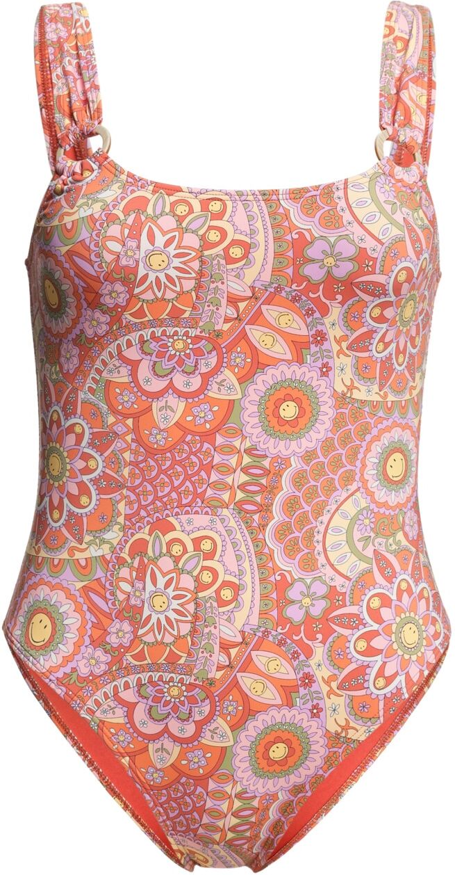 Badeanzug BILLABONG "Good Times", Damen, Gr. M, bunt (multi), Recycling-Polyester, Badeanzüge Badeanzug multi M