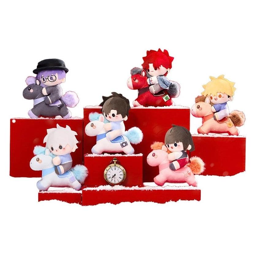 Sakami Link Click présentoir boîte-mystère mini peluches Ride on Dreams 13 cm Display (6) (17.20 cm) (SAKA69327)