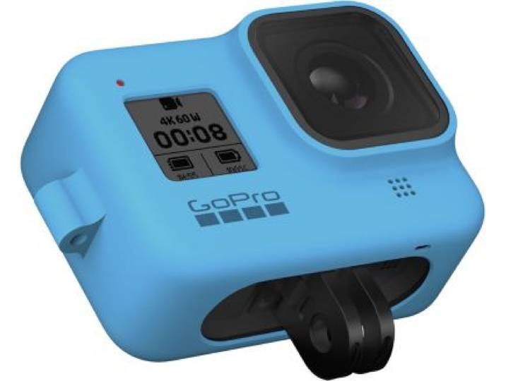 Gopro - Etui Sleeve + Lanyard Pour Hero 8 - Bluebird