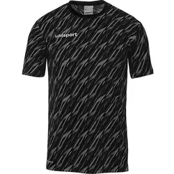 UHLSPORT Trainings-T-Shirt Progressive 28, Größe M in Schwarz Schwarz