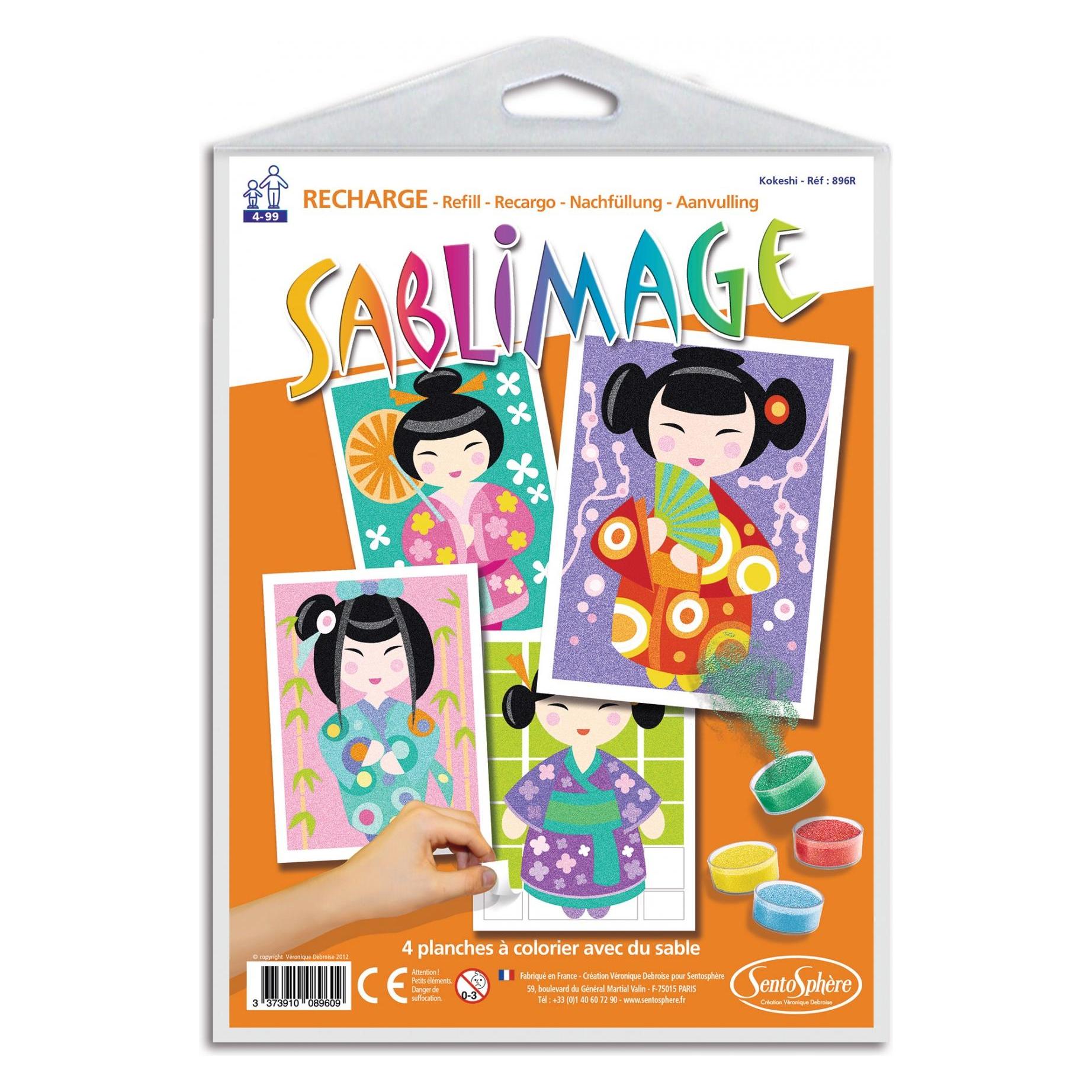 Sentosphere kokeshi sandstrahlen nachfüllen (896R)