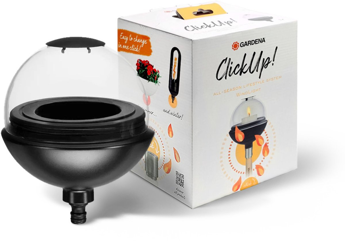 Gardena ClickUp! Windlicht voor volwassenen
