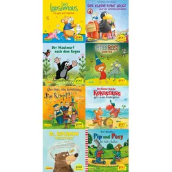 Die beliebtesten Bilderbuch-Helden bei Pixi (8x8 Exemplare), Kinderbücher von Axel Scheffler, Annet Rudolph, Mathias Weber, Beate Dölling, Jörg Hilbert, Michael Ende, Nele Moost, Ingo Siegner