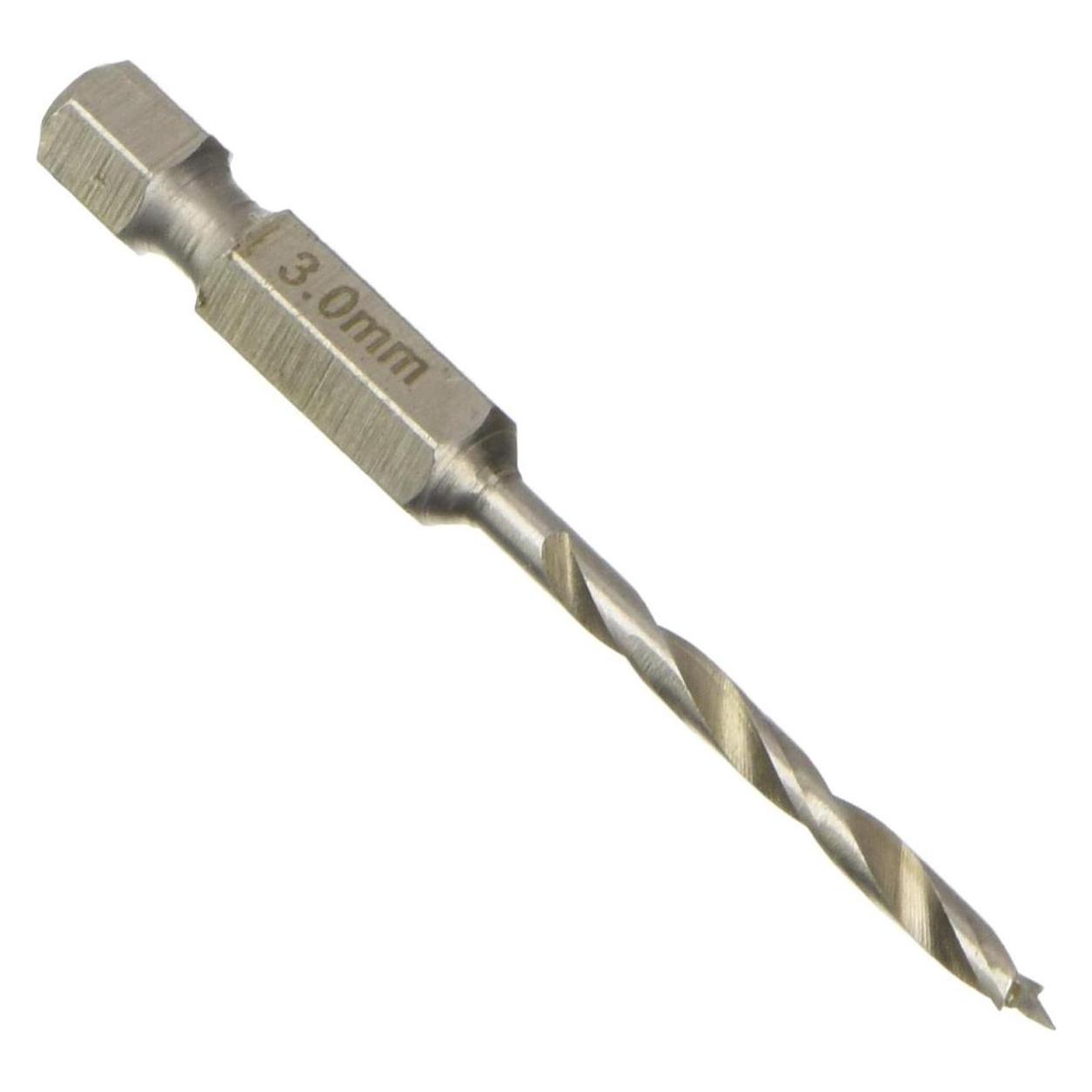 Hikoki Zubehör 781942 Holzspiralbohrer 3,0 x 35/65 mm mit 1/4"-Sechskant-Schaft (65130544)