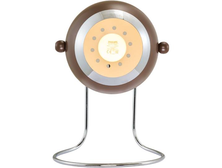 Tischlampe Havanna dunkelbraun matt H 25 cm - Tischlampe