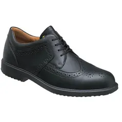 ESD Business-Sicherheitshalbschuh S1 OFFICER 10, Weite NB, Größe 46 - schwarz - 46