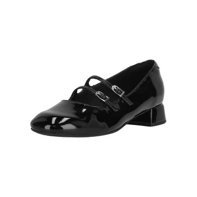 Pumps CLARKS "Daiss30 Shine", Damen, Gr. 38, schwarz, Leder, Schuhe Pumps, aus glänzendem Lackleder