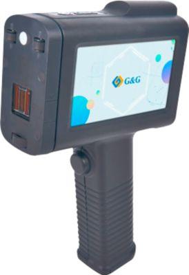 Beschriftungsgerät G & G MP001 3PLUS, 600 x 600 dpi, 60 m/min, bis 10 h Akkulaufzeit, 4,3" Touchscreen, Ladegerät