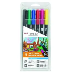 Tombow Brush-Pens »ABT Dual« 6 Stück