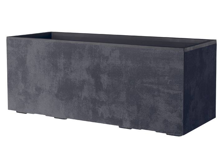 Deroma Pflanzkasten Millenium R 99 x 37,6 x 39 cm Anthrazit