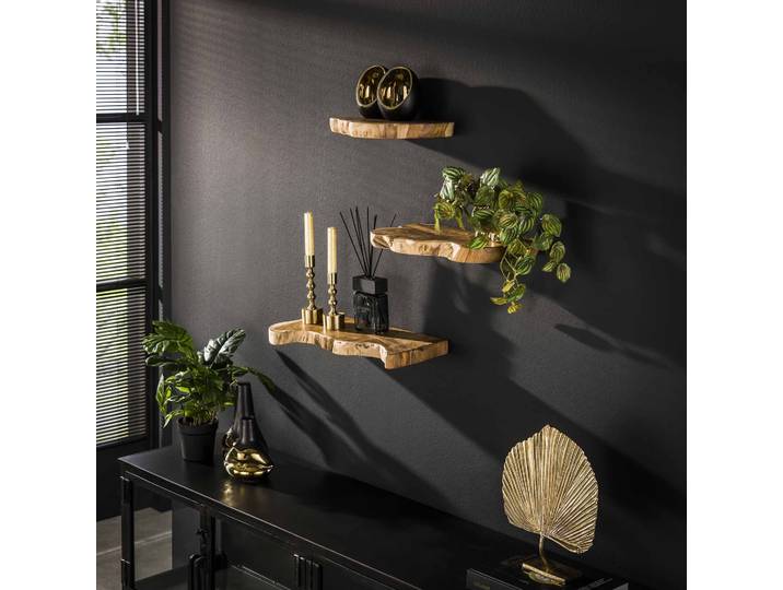 Wandschap natural line set van 3