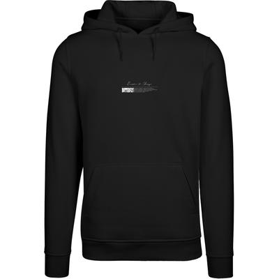 Kapuzenpullover MISTERTEE "MisterTee Herren Become the Change Butterfly 2.0 Hoody", Herren, Gr. S, schwarz, 65% Baumwolle, 35% Polyester, mehrfarbig, normal, ohne Ausschnitt, Pullover Kapuzenpullover