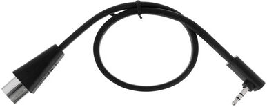 Rockboard Flat TRS Midi Cable 30 cm A Schwarz