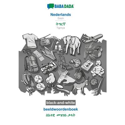 Nederlands - Tigrinya (in ge'ez script), beeldwoordenboek, BW, Taschenbuch von Babadada GmbH, Babadada, 978-3-7511-5487-1