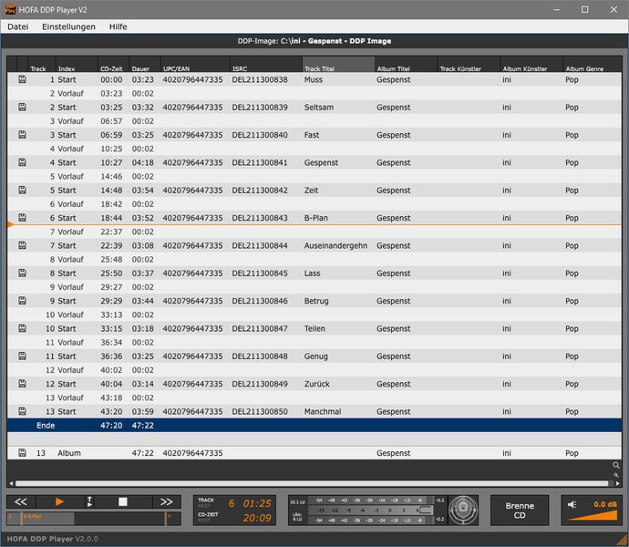 HOFA DDP Player V2