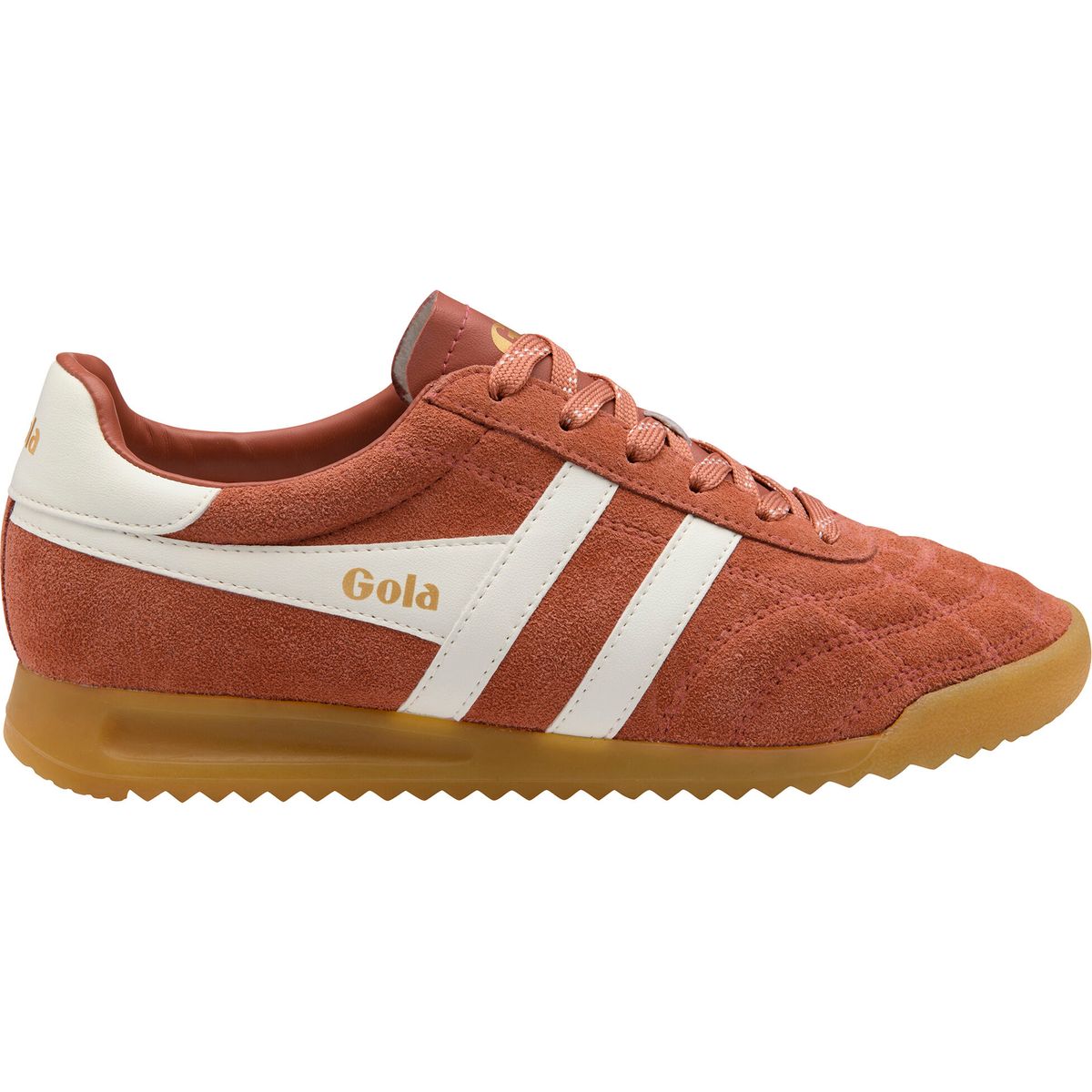 Gola Stadium Suede Sneaker Women orange spice/off white (DU) 37 CLB808-DU-37-orangespiceoffwhite