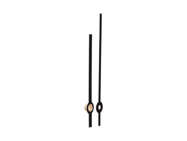 Glorex Uhrzeiger Metall Schwarz Matt 8 6 cm