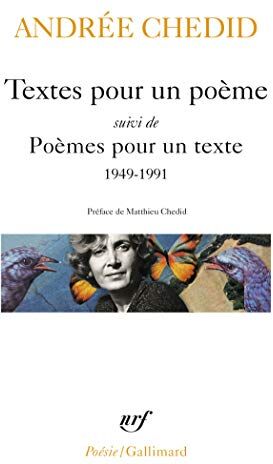 Textes pour un poème. Poèmes pour un texte : 1949-1991 - Preis vom 17.10.2026 19:25:27 h