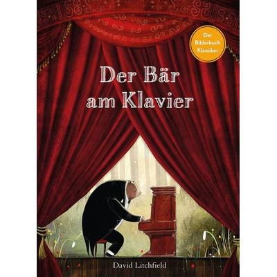 Der Bär am Klavier, Gebundene Ausgabe von David Litchfield, Midas Kinderbuch, 978-3-03876-315-4