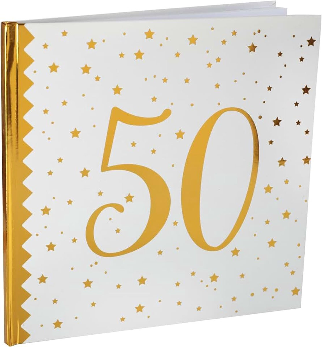 Gastenboek 50 jaar metallic 6185-50