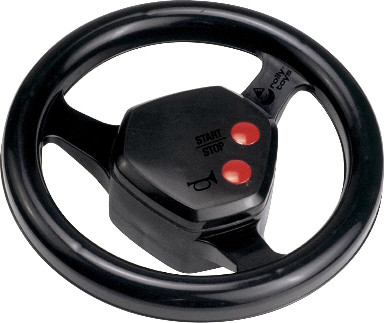 Spielfahrzeug-Lenkrad ROLLY TOYS "Soundwheel", schwarz, Spielfahrzeug-Lenkräder, KinderØ:20cm, Kunststoff, Spielfahrzeug-Lenkrad, für alle rolly toys Tretfahrzeuge, Ø:20cm