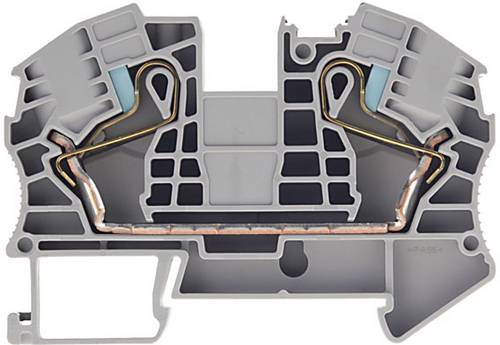 Siemens 8WH60000AK00 Durchgangsklemme Steck-Klemm Grau 50St.