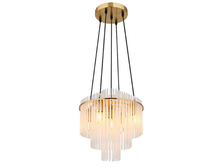 Hängelampe GORLEY 40x120cm 40W goldfarben