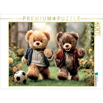 CALVENDO Puzzle Fußballspielen ist einfach toll | 1000 Teile Lege-Größe 64x48cm Foto-Puzzle für glückliche Stunden, Sonstige von , Calvendo Puzzle