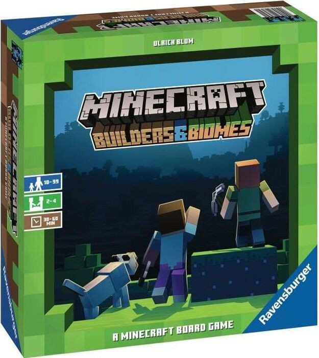 Ravensburger Minecraft Builders & Biomes bordspel, meertalig, 26132
