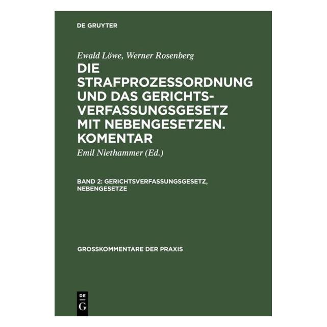 De Gruyter Ewald Löwe Werner Rosenberg: Die Straf (Deutsch, Hardcover, Ewald Löwe, Werner Rosenberg) (67768487)