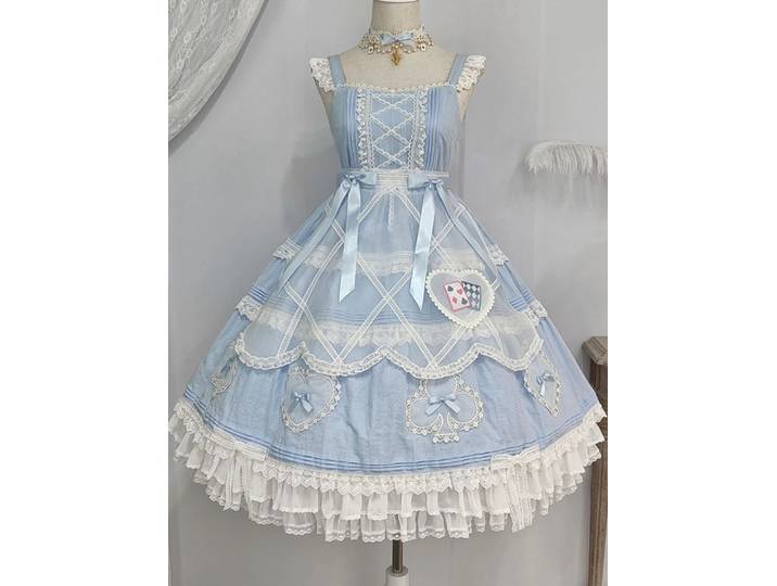 Robe caraco Lolita Alice Lace Bow, JSK, Alice Girl
