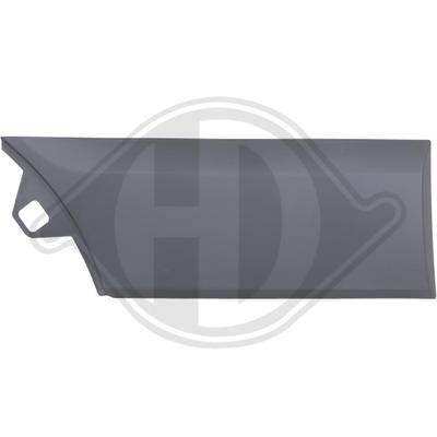 DIEDERICHS Zier-/Schutzleiste, Seitenwand 1457366 vor der Achse für Ford