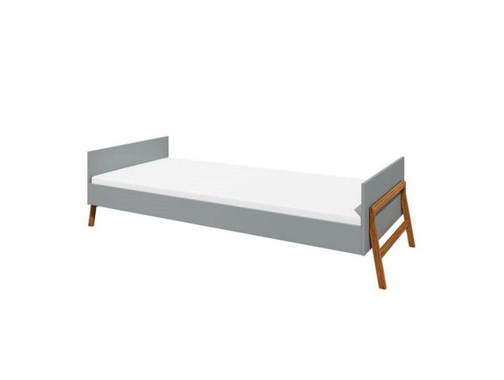 Petits-meubles Kinderbett 90/200 Lotta Grau, Holzwerkstoff, 90x200 cm, Baby- und Kindermöbel, Kinderzimmer & Jugendzimmer, Kinderbetten