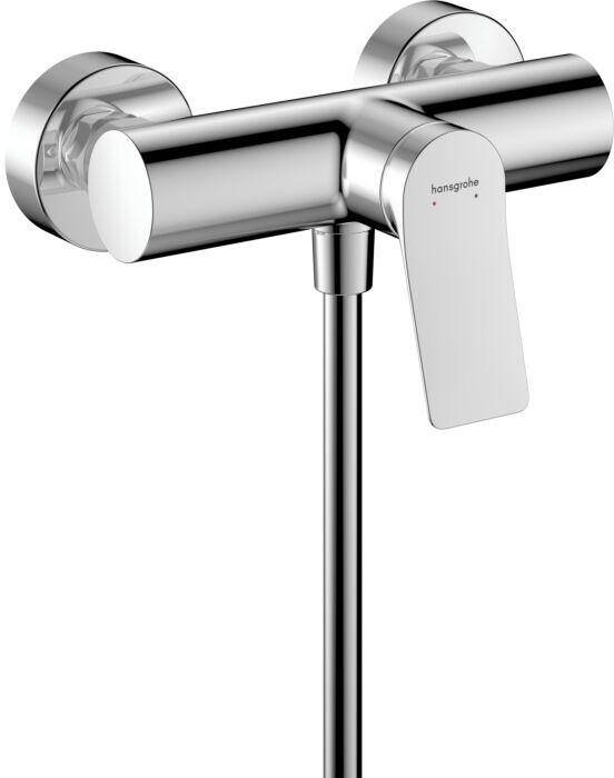 Hansgrohe Vivenis Einhebel-Duscharmatur 75623000 Aufputz, mit Schalldämpfer, chrom