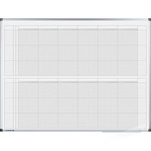Legamaster Planungstafel 7-415000 Premium, Jahresplaner, magnetisch, 90 x 120 cm