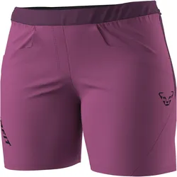 Dynafit, Damen, Outdoorhose, Traverse Hybrid Shorts Damen - Atmungsaktiv und vielseitig (42, XL), Pink, Mehrfarbig, Violett