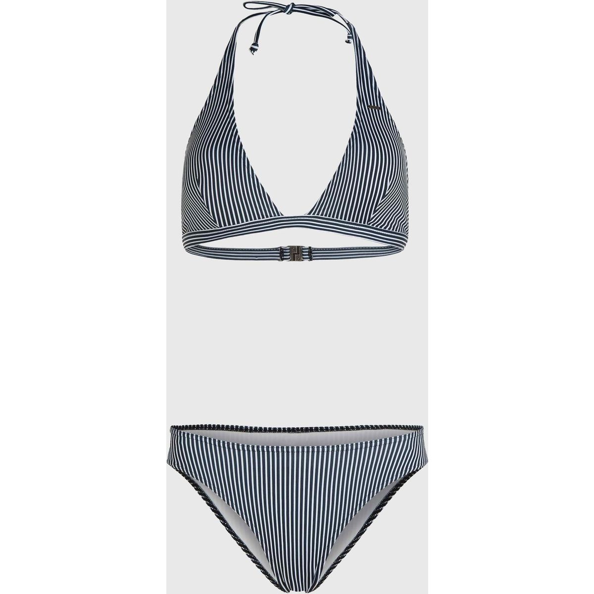 O'Neill Essentials Maria Cruz Bikini SET black simple stripe (39088) 34C 1800263-39088-34C