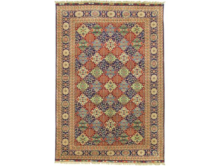 Afghan Marinus Teppich 206x301 Handgeknüpft Orientteppich Wolle